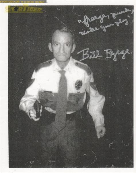 Bill Byrge Autograph Collection Entry At Startiger