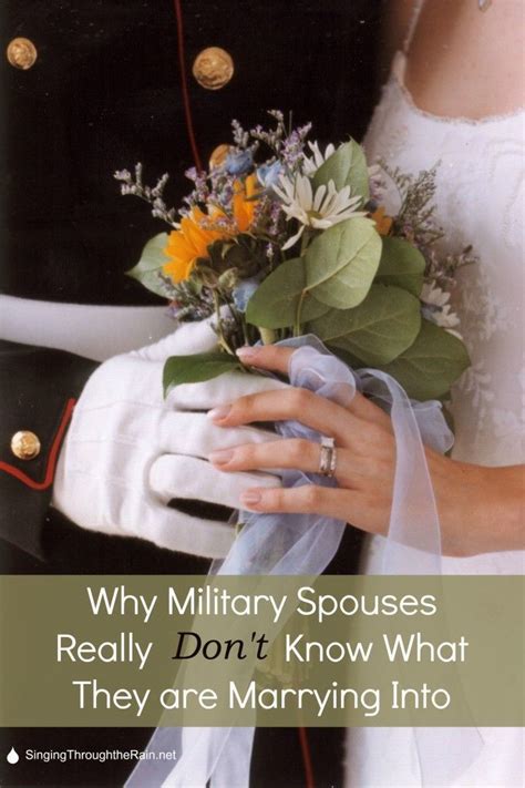 Why Military Spouses Really Dont Know What They Are Marrying Into In