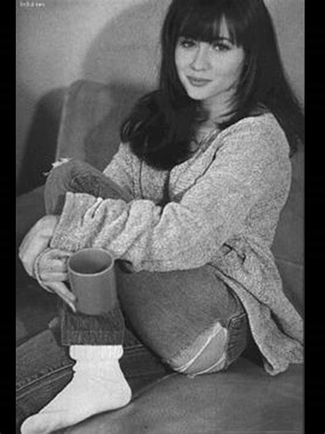 the white socks collection project shannon doherty in white socks