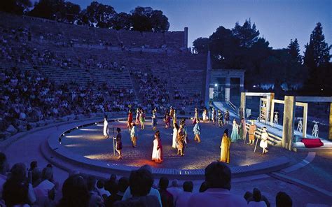 Hellenic Festival At Epidaurus Tourist Destinations Cultural Events