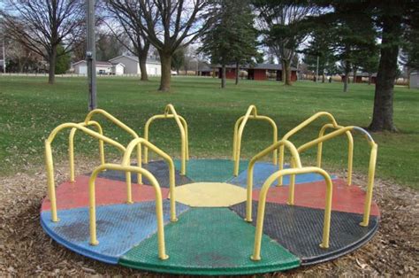 Playground Equipment During The 70s More And More Playground Equipment