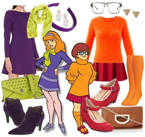 Scooby Doo Velma And Daphne Costumes