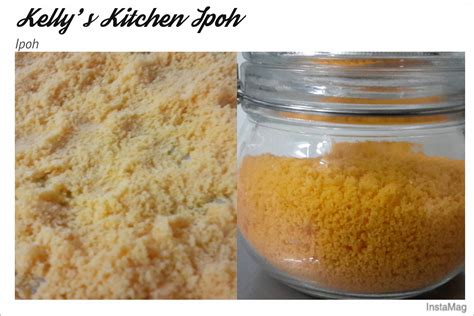 The major advantages of powdered eggs over fresh eggs are the reduced weight per volume of whole egg equivalent and the shelf life. Kelly's Kitchen @ Ipoh: Homemade Salted Egg Yolk Powder