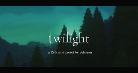 Twilight Ts4 Preset For Reshade By Alerion Sims Mods Sims 4 Sims 4 Mods