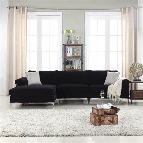 Get an easy to move couch that fits the whole family & also fits through the front door. Martello 101" Left Hand Facing Sofa and Chaise | Large ...