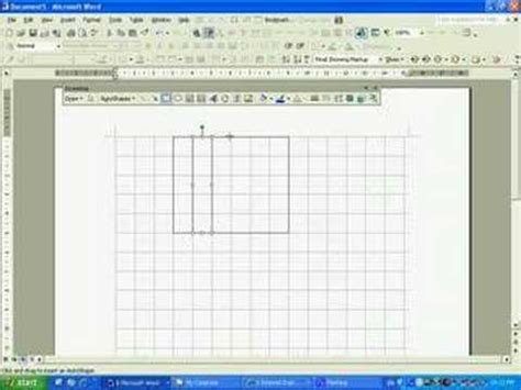If you want to draw in microsoft word, here's what you'll need to do. Drawing a Gridline in Microsoft Word 203 - YouTube