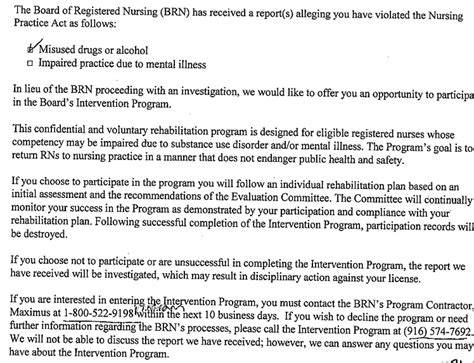 I hope this letter will give you an idea of his good moral character and help him get a second chance to. Recently Livescan Fingerprinted and Now Received an Intervention Letter from the BRN? | RNGuardian