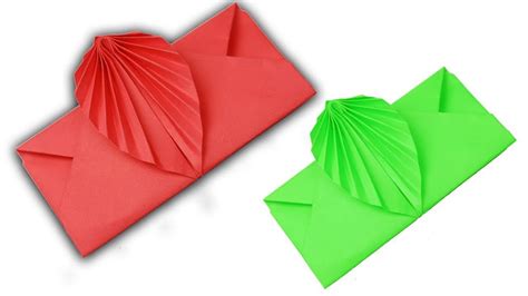 No Glue Paper Crafts How To Make Envelope With Paper Diy Origami