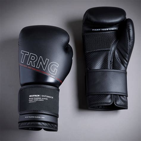 Adult Boxing Training Gloves 120 Black