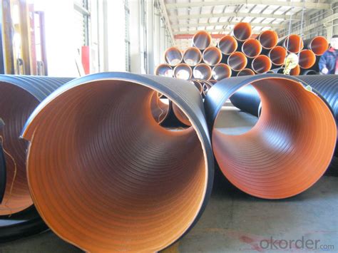Buy Pvc Pipes Steel Band Reinforced Corrugated Pipe With