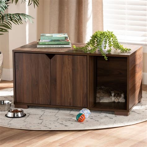 Big Furniture For Hiding Cat Litter Box In Modern Style