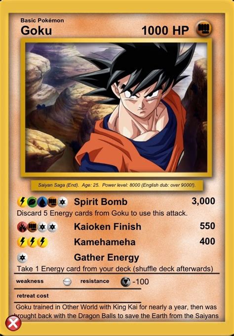 Can be activated when hp is. 29 best images about My Dragon Ball Z cards (Saiyan Saga) on Pinterest | Kid, Nu'est jr and Training