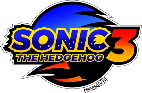 Sonic The Hedgehog 3 Movie Logo By Bluestreak62391 On Deviantart