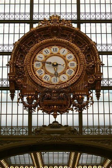 Train Station Clock Musee Dorsay Paris