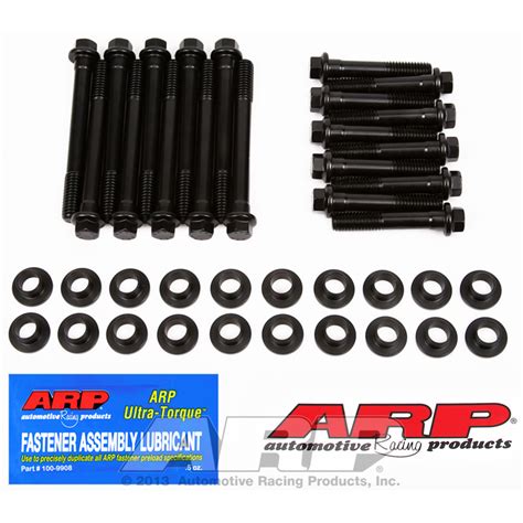 Arp Head Bolt Kit Ford Sb 302 With 12 Step Washers Hex