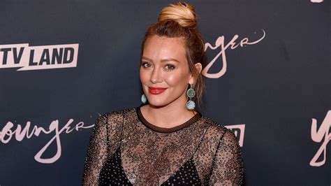 hilary duff admits she struggled a little bit with food and body