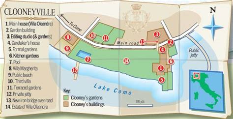 George Clooneys House In Lake Como Milan Italy Page 2