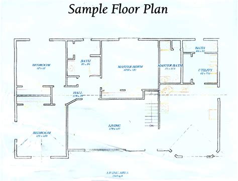 You can draw yourself, or order from our floor plan services. Builder's Cashway Home
