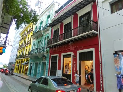 The Colorful Building In San Juan Puerto Rico Editorial Image Image Of Building Home 249465375