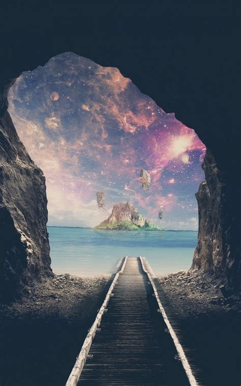 1200x1920 Tunnel Space Road 1200x1920 Resolution Wallpaper Hd Other