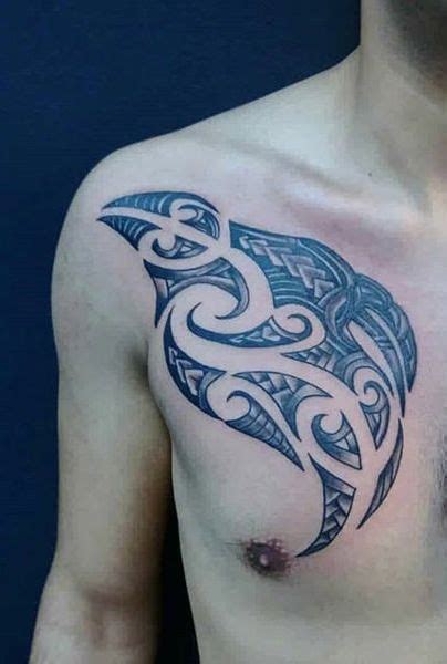 Maori Tattoo On Chest Tattoo Designs Maori Tattoo
