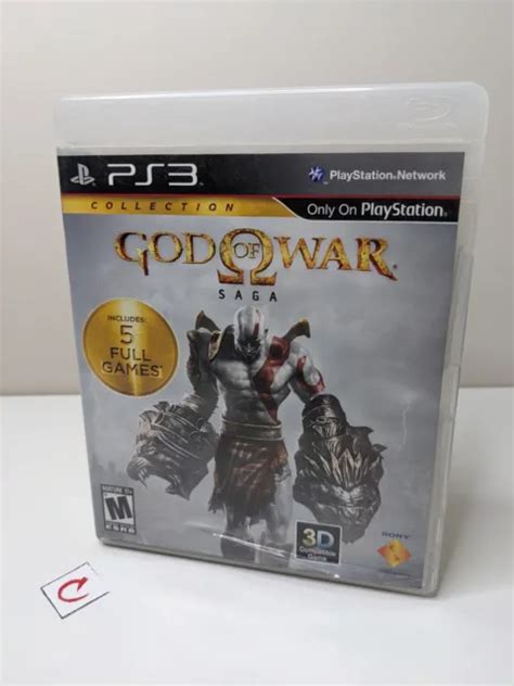 Box Only God Of War Saga Collection Playstation 3 Ps3 No Game