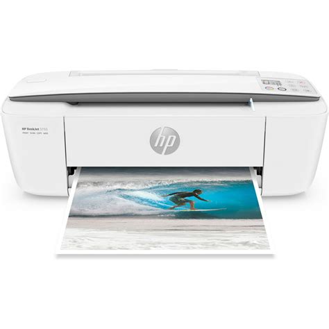 Hp Deskjet 3755 All In One Printer In White And Stone Gray Certified