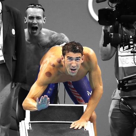 Michael Phelps Gives Cupping A Moment At 2016 Rio Olympics