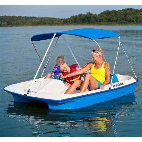 The sun slider allows 1, 2, or 3 persons to pedal. Have to have it. Sun Dolphin Blue Sun Slider Paddle Boat ...