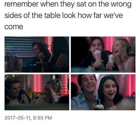 this was so sweet i really love those 4 riverdale memes riverdale funny bughead riverdale