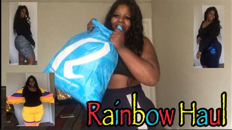 Boujee On A Budget Plus Size Haul Ft Rainbow Shops Youtube