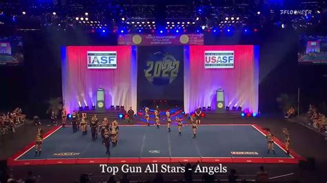 The Cheerleading Worlds Day 2 ~ Top Gun Allstars Angels Youtube