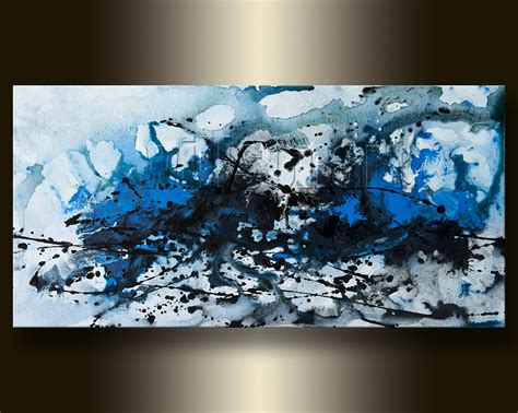 Abstract Fine Art Giclee Canvas Print From Original Oil Painting By