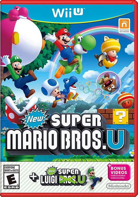 New Super Mario Bros U New Super Luigi U Wii U