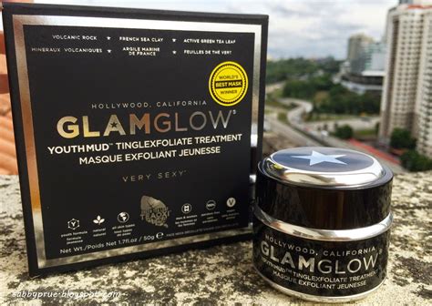 Beauty Review Glam Glow Youthmud™ Tinglexfoliate Treatment ♥ Sabby Prue Malaysian Beauty