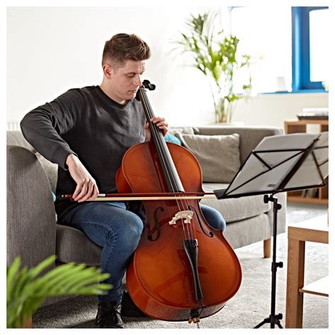 Student Full Size Cello With Case Antique Beginner Pack At Gear4music