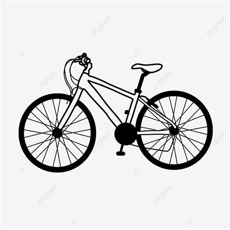 Bicicleta Blanco Y Negro Ilustración Del Ilustración De Arte 16141240