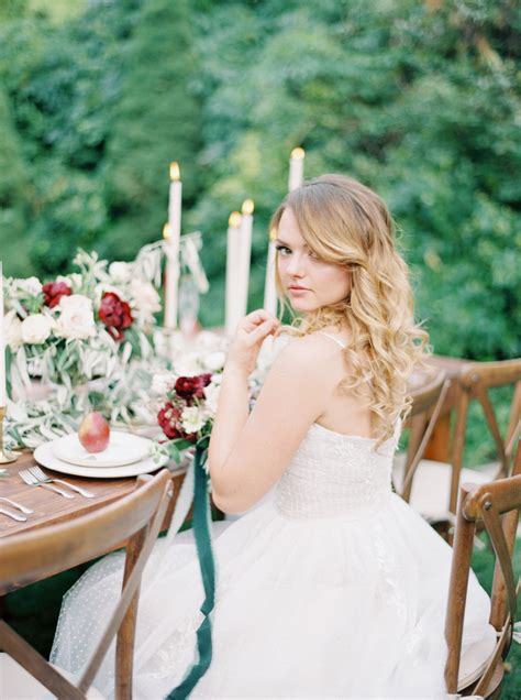 Secret Garden Inspired Bridal Shoot Wedding Inspiration Romantic
