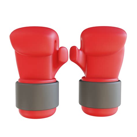 3d Illustration Boxing Gloves Sport 10841622 Png
