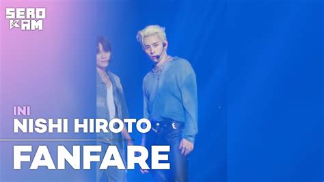 Nishi Hiroto 니시 히로토 Ini 아이엔아이 Fanfare Sero Cam Kcon Japan