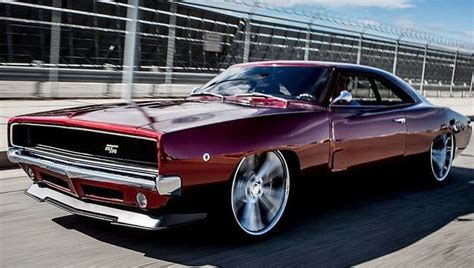 1968 Dodge Charger Rt Custom Classic Cars Dodge Muscle Cars Muscle Cars
