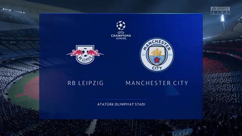 Rb Leipzig Vs Manchester City Uefa Champions League Final 2020