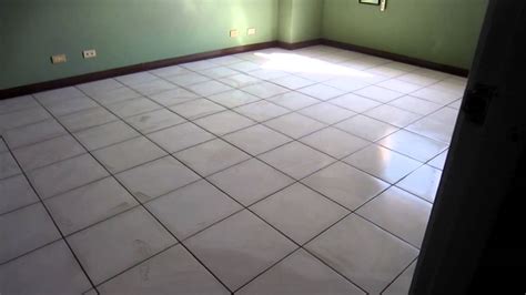 With colors, style, motif, furnishings and also various decoration aspects a house obtains its. The Finished Tile Bedroom Floor - YouTube