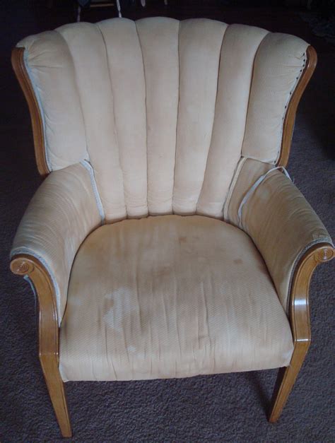 Reupholstering a recliner chair it only cost 20 00 crafts and. How to reupholster a chair
