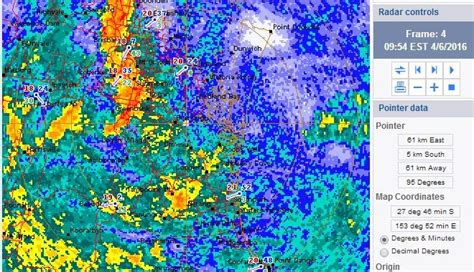 Live pinpoint weather 12 radar & satellite. Heavy Rain and Local Flooding Coastal NSW and SE QLD June ...