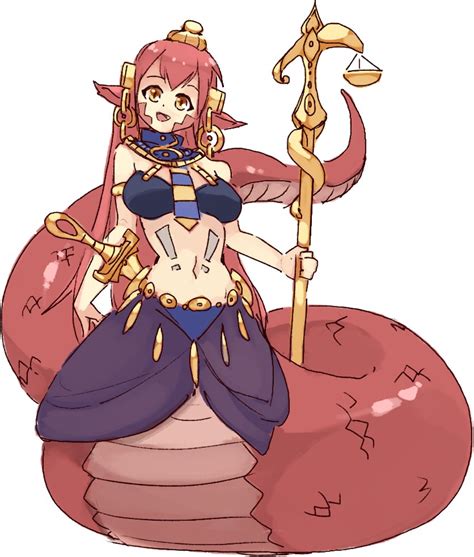 Miia And Anubis Monster Girl Encyclopedia And 1 More Drawn By Rtil