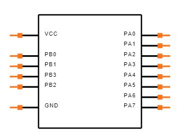 ATTINY Micorcontroller Pinout Datasheet And Features