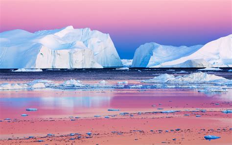 Icebergs In Disko Bay Greenland Wallpapers Beautiful