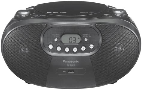 Panasonic Portable Amfm Radio And Cd Player Rx Du10gn K