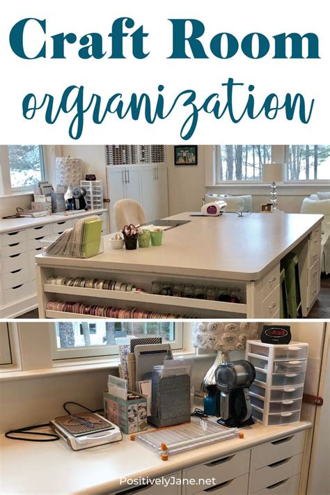 The Ultimate Craft Room Organization Video Too Positively Jane